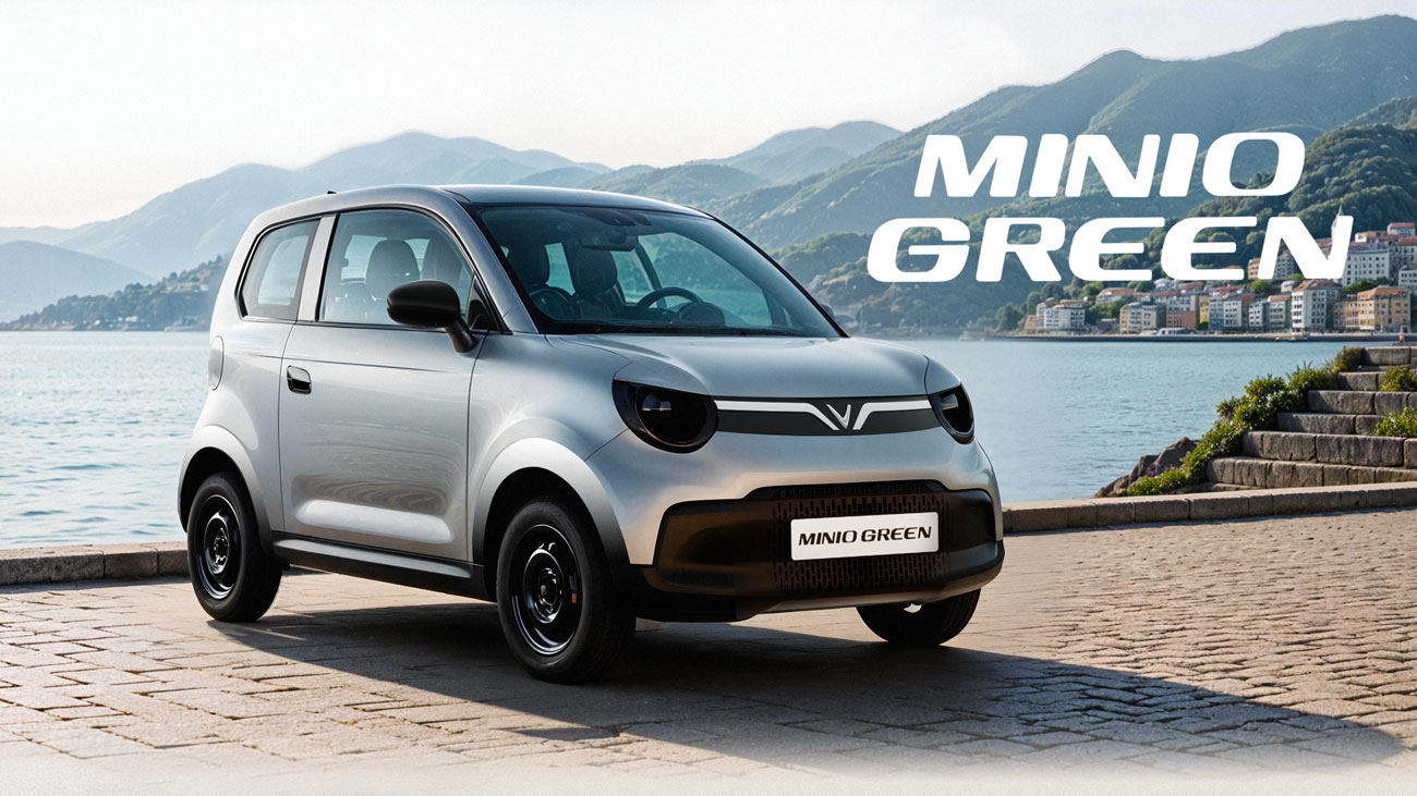 Ngoại thất Minio Green