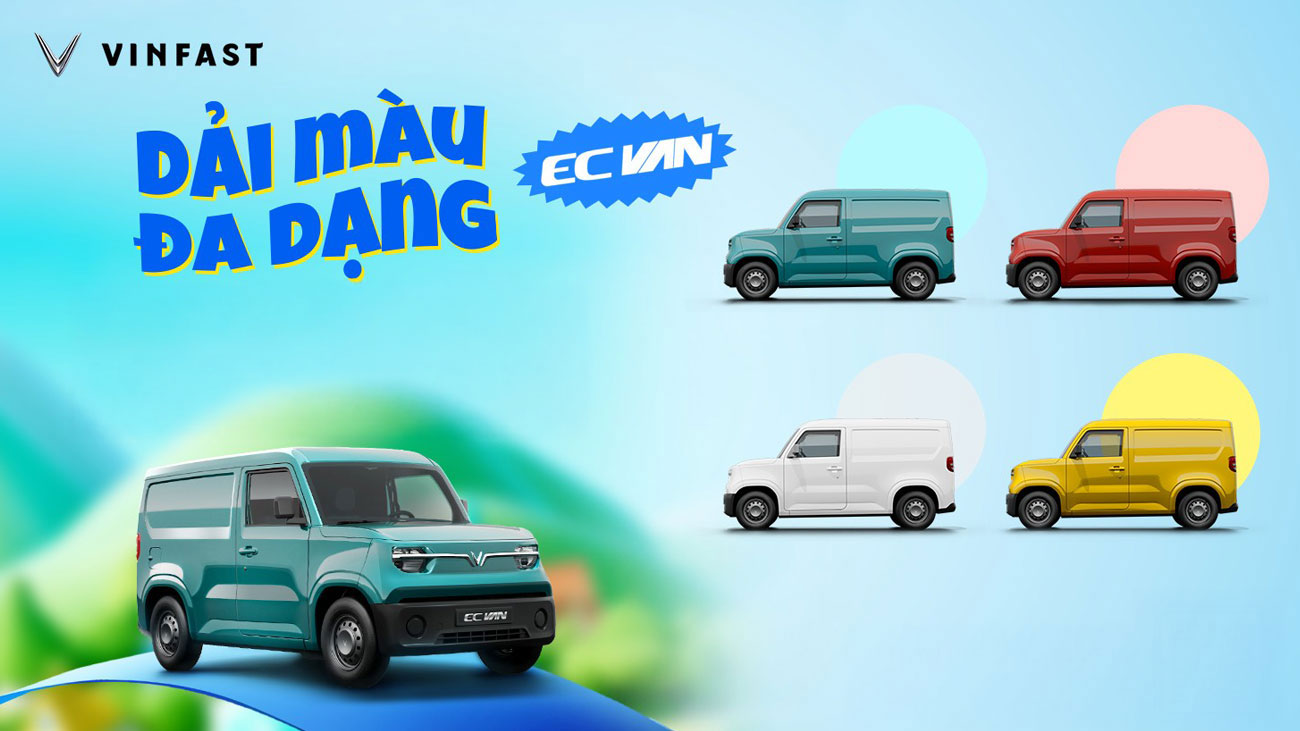 Ngoại thất VinFast EC Van